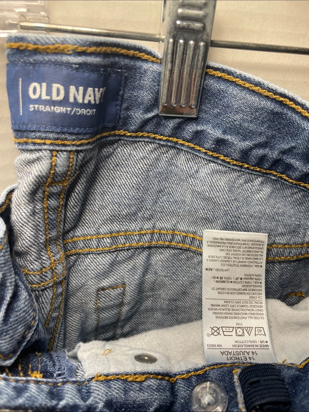 5 pk bundle of Youth Size 14 Girls Blue Jeans- Place ,Jordache, Old Navy - Picture 2 of 12